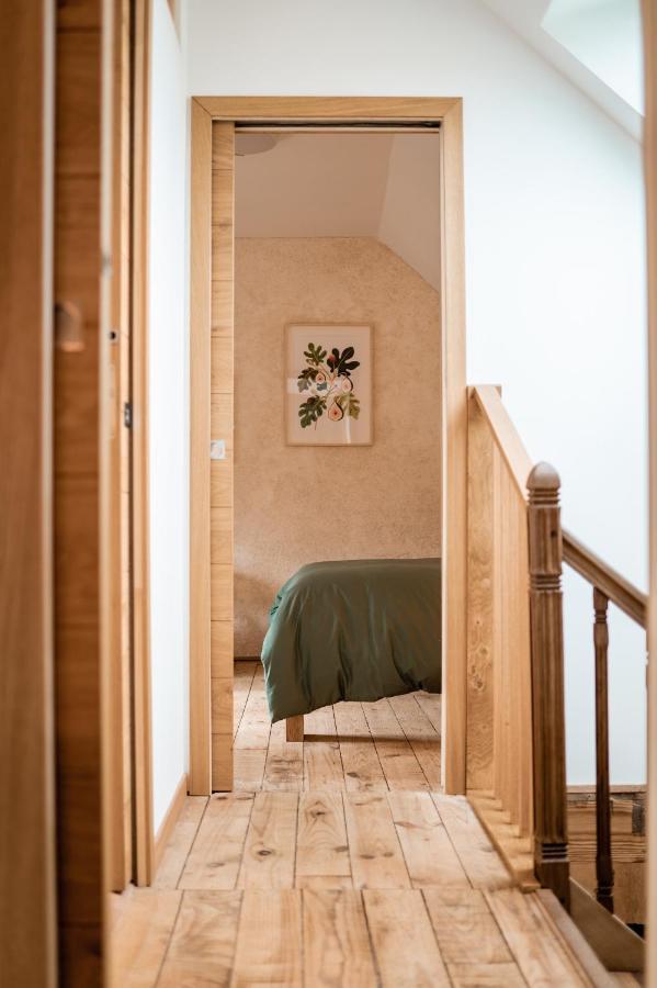 Cottage Breton - Gite De Charme En Centre Finistere Plonévez-du-Faou Eksteriør billede