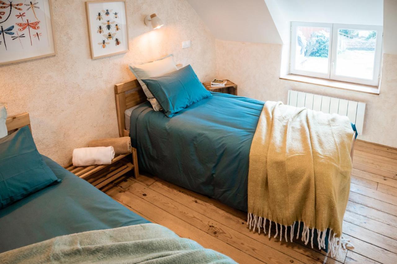 Cottage Breton - Gite De Charme En Centre Finistere Plonévez-du-Faou Eksteriør billede