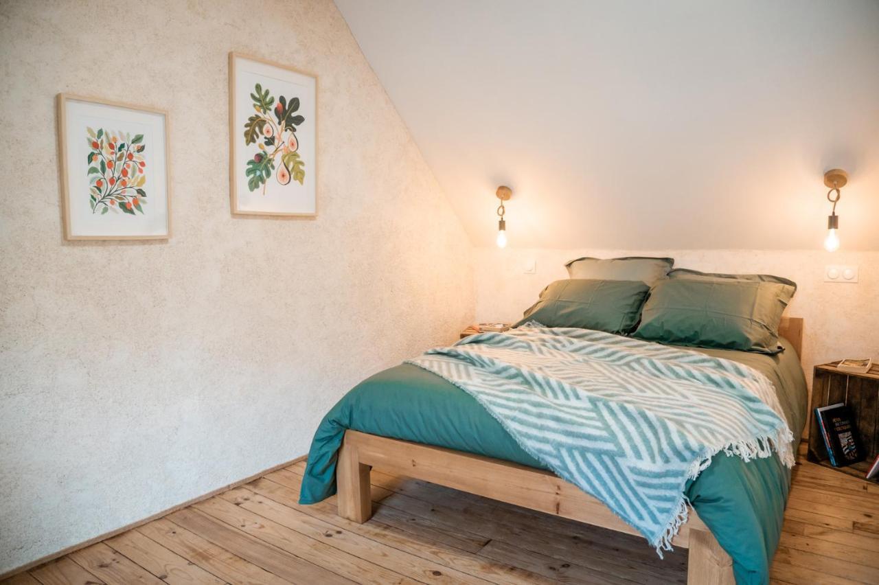 Cottage Breton - Gite De Charme En Centre Finistere Plonévez-du-Faou Eksteriør billede